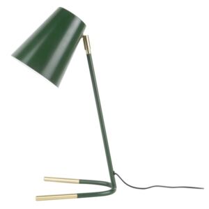 Noble zöld asztali lámpa aranyszínű részletekkel - Leitmotiv