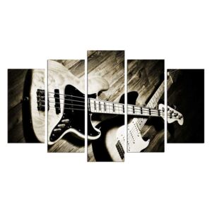 Guitar többrészes kép, 110 x 60 cm