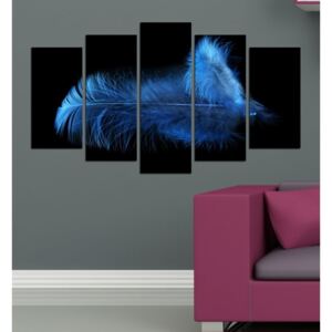 Deep Azul többrészes kép, 102 x 60 cm - 3D Art