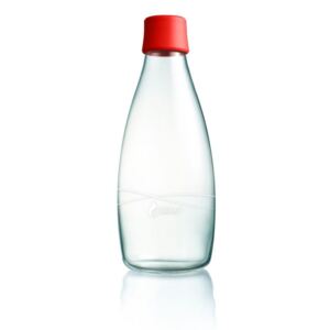 Piros üvegpalack, 800 ml - ReTap