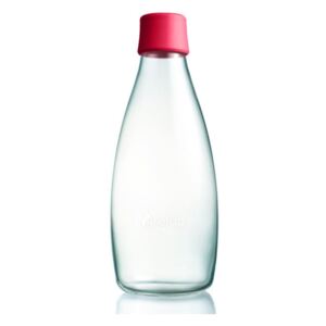 Rózsaszín üvegpalack, 800 ml - ReTap