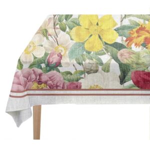 Spring lenkeverék asztalterítő, 140 x 250 cm - Madre Selva