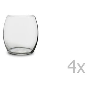 Fluidum 4 db kristályüveg pohár, 530 ml - Bitz