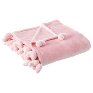Heart világos rózsaszín takaró, 130 x 160 cm - Unimasa