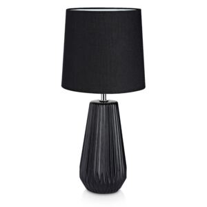 Nicci fekete asztali lámpa, ø 19 cm - Markslöjd