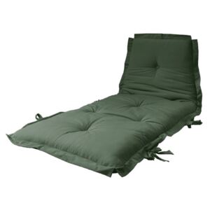 Sit & Sleep Olive Green variálható olívazöld futon - Karup Design