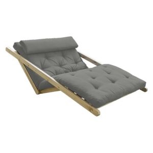 Figo Natural/Grey szürke kinyitható kanapé - Karup Design