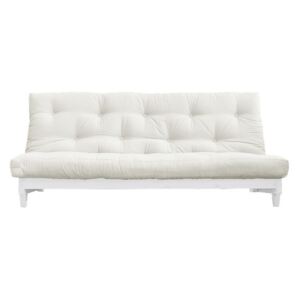 Fresh White/Natural halványbézs kinyitható kanapé - Karup Design