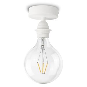 Uno Basic fehér mennyezeti lámpa - Bulb Attack