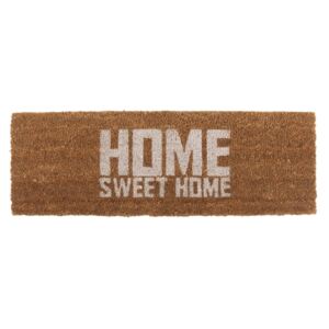 Home Sweet Coir lábtörlő fehér felirattal, 75 x 26 cm - PT LIVING