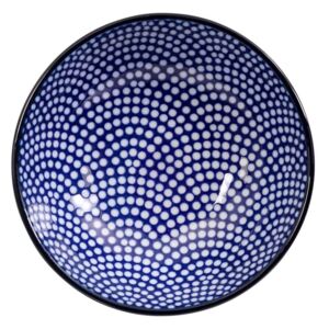 Nippon Dot kék-fehér tányér, ø 9,5 cm - Tokyo Design Studio