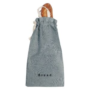 Bag Blue Sky szövet és lenkeverék kenyértartó zsák, magasság 42 cm - Linen Couture