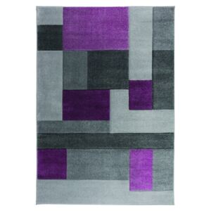 Cosmos Purple szürke-lila szőnyeg, 160 x 230 cm - Flair Rugs