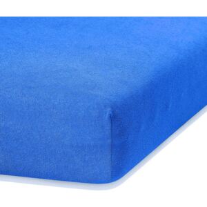 Ruby kék gumis lepedő, 200 x 100-120 cm - AmeliaHome