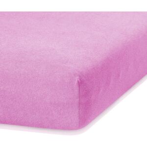 Ruby rózsaszín gumis lepedő, 200 x 80-90 cm - AmeliaHome
