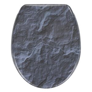 Slate Rock WC-ülőke, 44,5 x 36,5 cm - Wenko