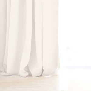 Pierre fehér függöny, 140 x 270 cm - DecoKing