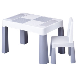 Gyerek szett asztalka székkel Multifun grey