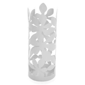 Flores fehér fém esernyőtartó, magasság 49 cm - Versa