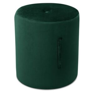 Fiore zöld puff, ⌀ 40 cm - Mazzini Sofas