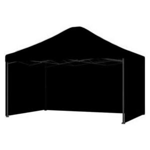 Összecsukható sátor 3x3 Fekete HQ