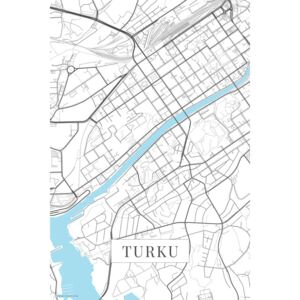 Turku white térképe