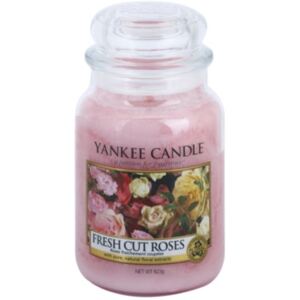 Yankee Candle Fresh Cut Roses illatos gyertya Classic nagy méret 623 g