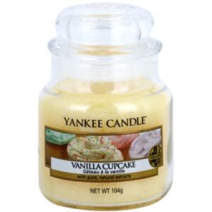 Yankee Candle Vanilla Cupcake illatos gyertya Classic kis méret 104 g