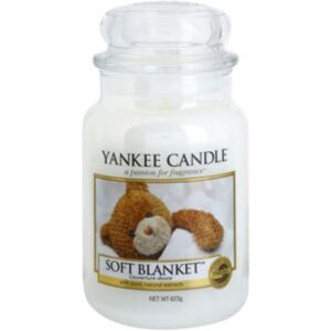 Yankee Candle Soft Blanket illatos gyertya Classic nagy méret 623 g