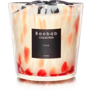 Baobab Coral Pearls illatos gyertya 8 cm