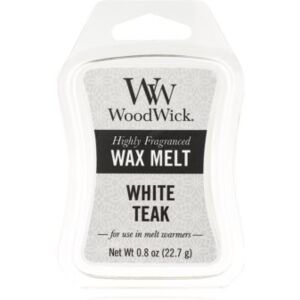 Woodwick White Teak illatos viasz aromalámpába 22,7 g