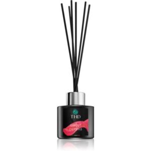 THD Luxury Black Collection Sweet Peonia aroma diffúzor töltelékkel 100 ml