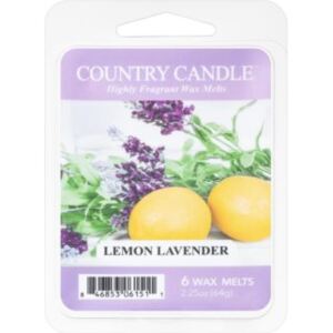Country Candle Lemon Lavender illatos viasz aromalámpába 64 g
