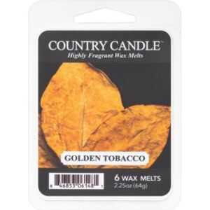 Country Candle Golden Tobacco illatos viasz aromalámpába 64 g