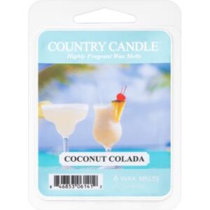 Country Candle Coconut Colada illatos viasz aromalámpába 64 g