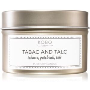 KOBO Motif Tabac and Talc illatos gyertya alumínium dobozban 113 g