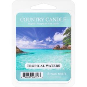 Country Candle Tropical Waters illatos viasz aromalámpába 64 g