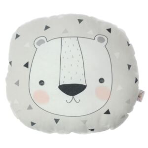 Pillow Toy Argo Bear pamutkeverék gyerekpárna, 30 x 33 cm - Apolena