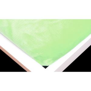 Mikroflanel lepedő (90 x 200 cm) - zöld