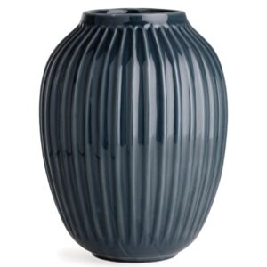 Hammershoi antracitszürke agyagkerámia váza, magasság 25 cm - Kähler Design