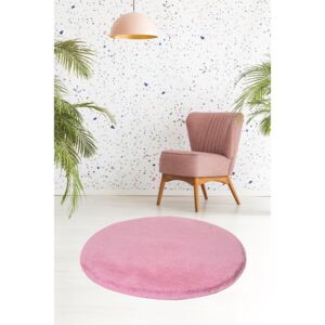 Milano világos rózsaszín szőnyeg, ⌀ 90 cm