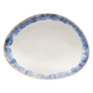 Brisa kék-fehér agyagkerámia desszertes tányér - Costa Nova