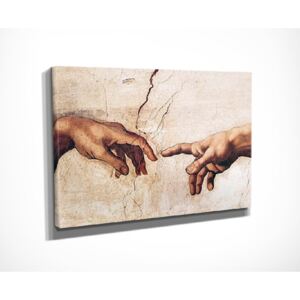 Vászon fali kép Michelangelo másolat, 40 x 30 cm