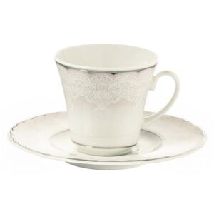 Sweden 6 db-os porcelán csésze és csészealj készlet, 50 ml - Kutahya