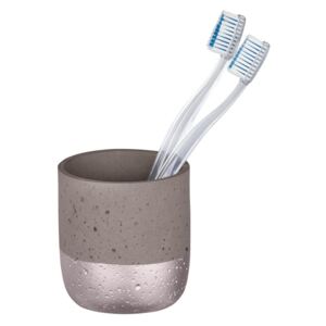 Mauve szürke beton fogkefetartó pohár - Wenko