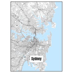 Ábra Map of Sydney, Nico Friedrich