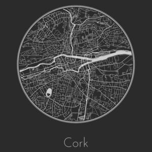 Ábra Map of Cork, Nico Friedrich
