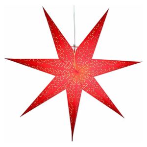 Dot piros világító csillag dekoráció, ⌀ 70 cm - Best Season