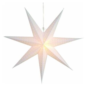 Dot fehér világító csillag dekoráció, ⌀ 70 cm - Best Season