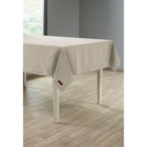 Bézs lenkeverék asztalterítő, 135 x 240 cm - Tiseco Home Studio